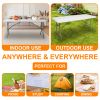 6' Folding Table Portable Plastic Indoor Outdoor Picnic Party Dining Camping Tables