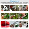 Outdoor Survival Multitool 7in Folding Multifunctional Axe Hammer Plier Knife Tool Camping