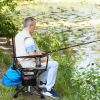 360° Swivel Hunting Chair Portable Foldable Hunting Chair with Mesh Cup Holder and Storage Pockets